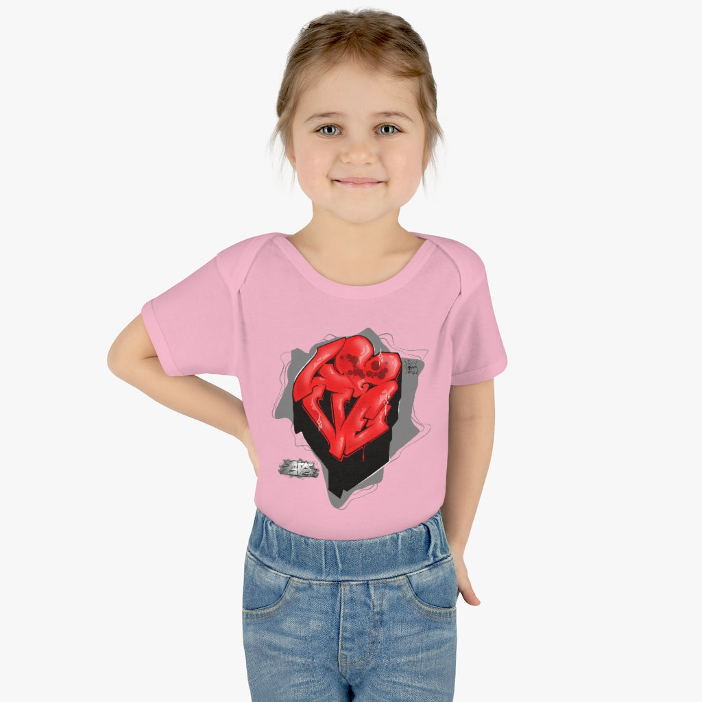 Love Park Forever Infant Baby Rib Bodysuit