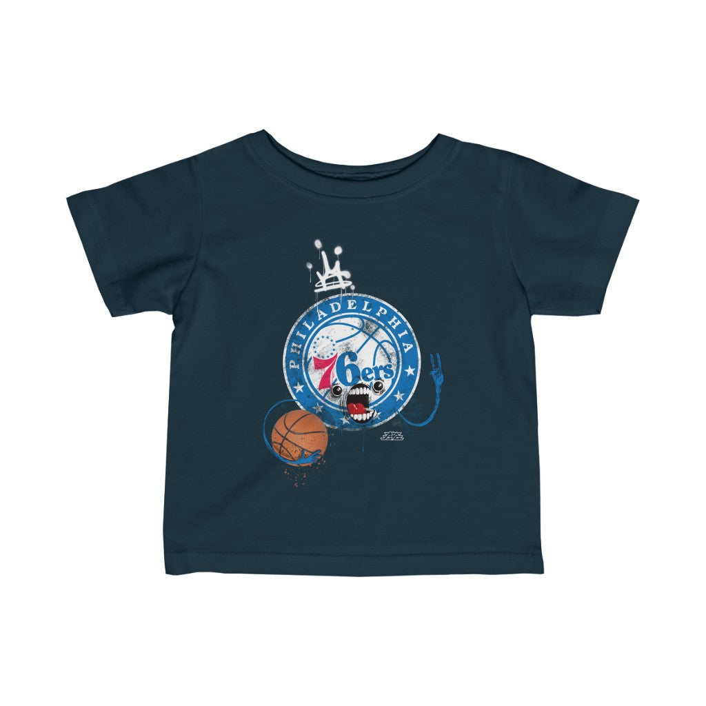 Sixers Monster Infant Fine Jersey Tee