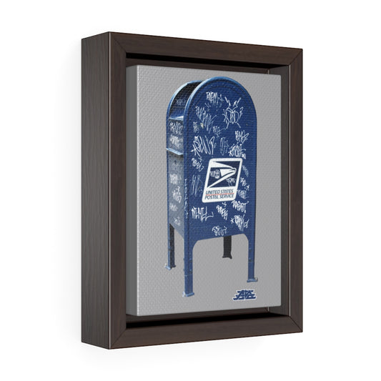 Mail Call Vertical Framed Premium Gallery Wrap Canvas