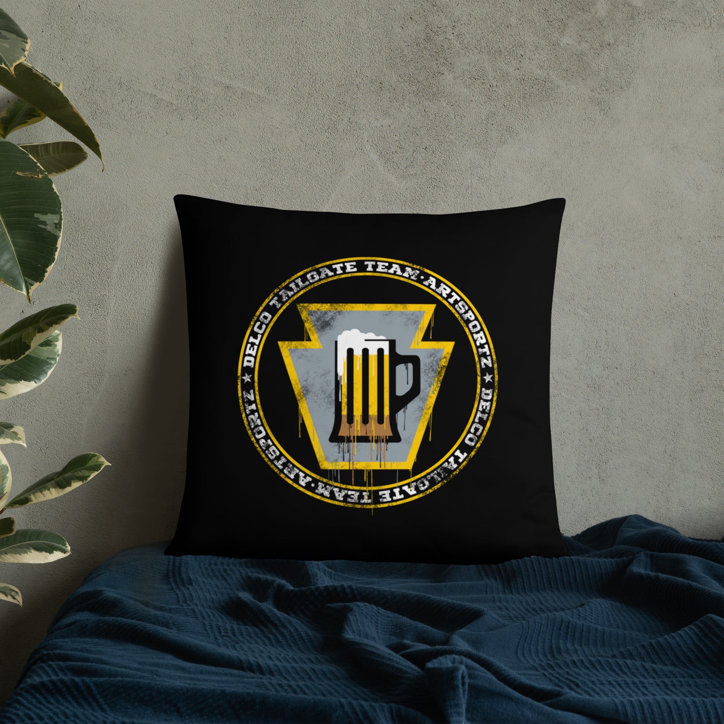 Delco Tailgate Tour Basic Pillow