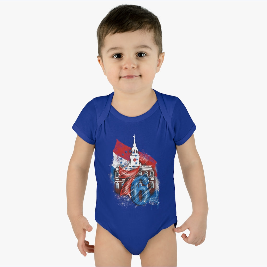 76 Independence Infant Baby Rib Bodysuit