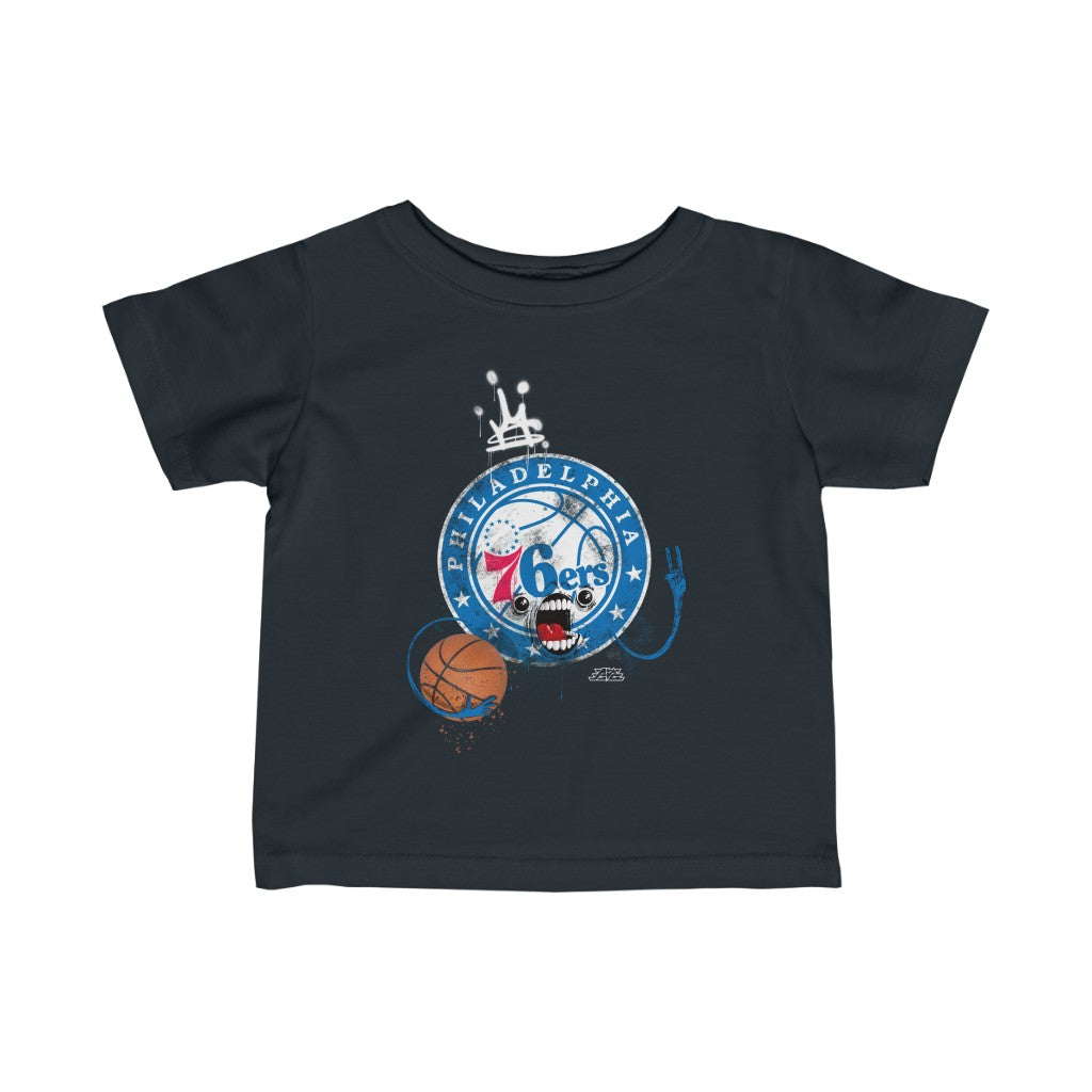 Sixers Monster Infant Fine Jersey Tee