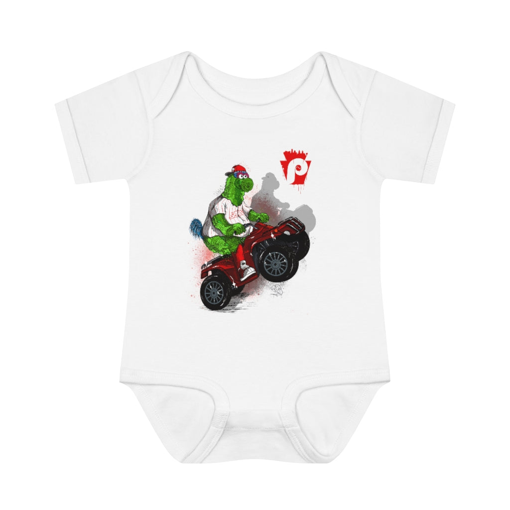 Fightin Phils Infant Baby Rib Bodysuit