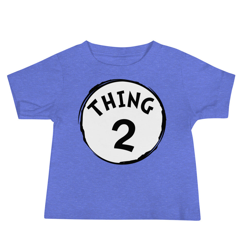 Thing 2 Baby Jersey Short Sleeve Tee