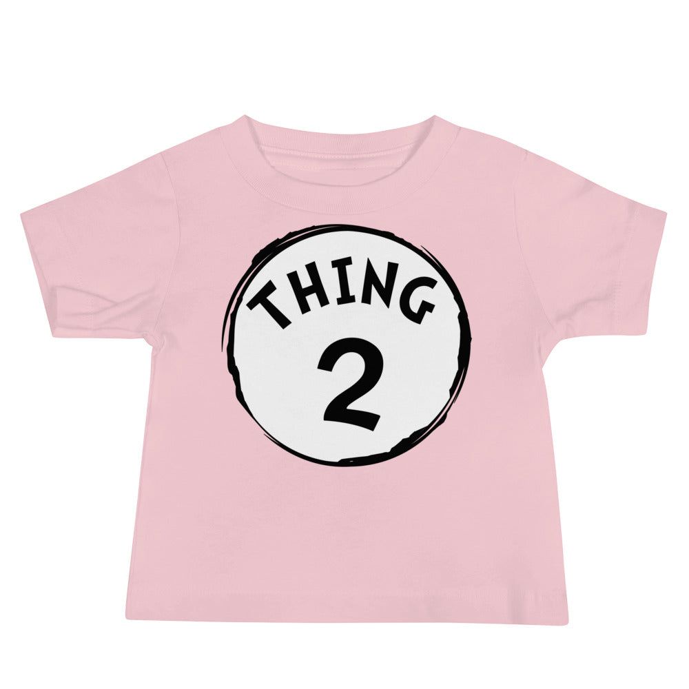 Thing 2 Baby Jersey Short Sleeve Tee