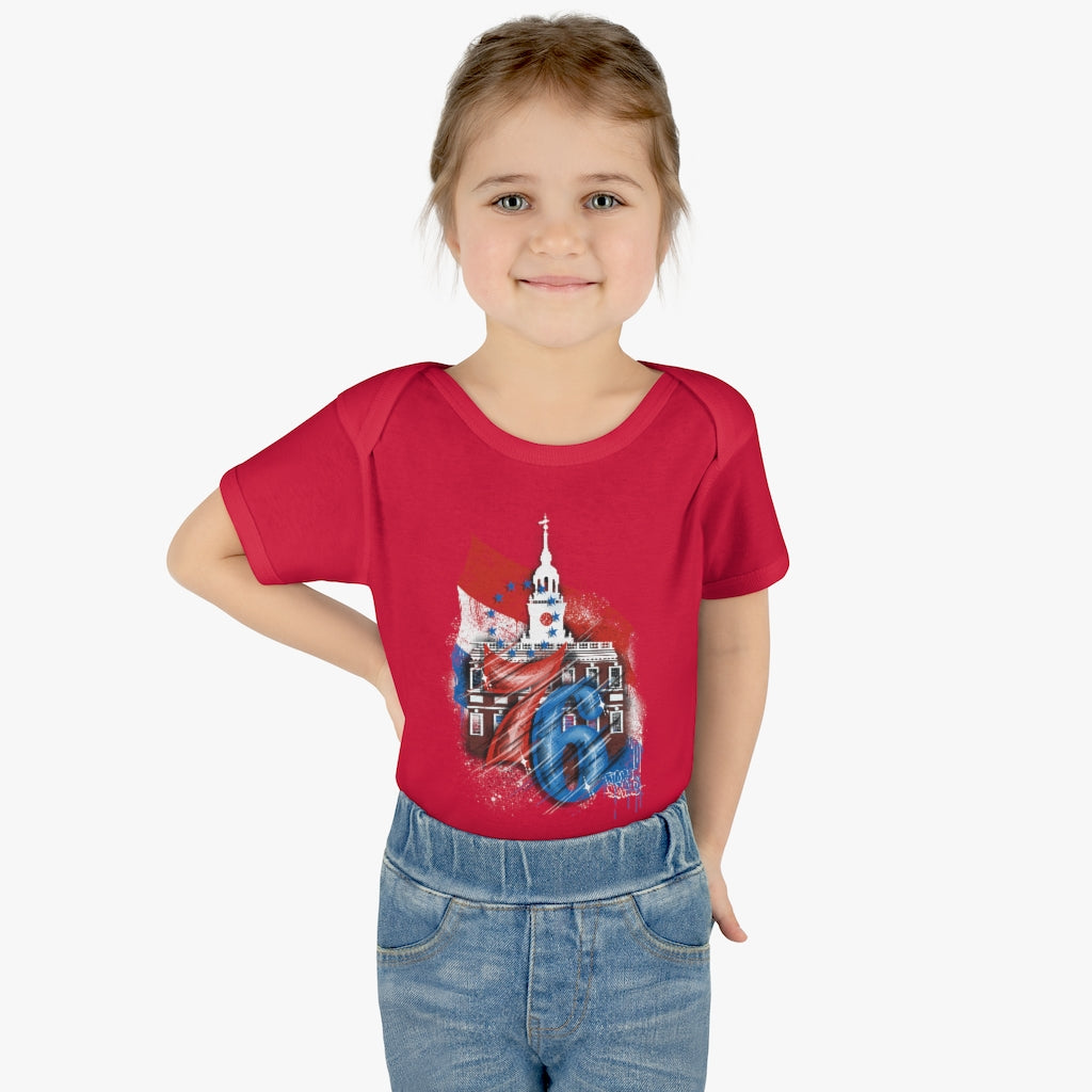 76 Independence Infant Baby Rib Bodysuit