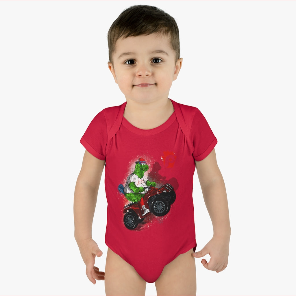 Fightin Phils Infant Baby Rib Bodysuit
