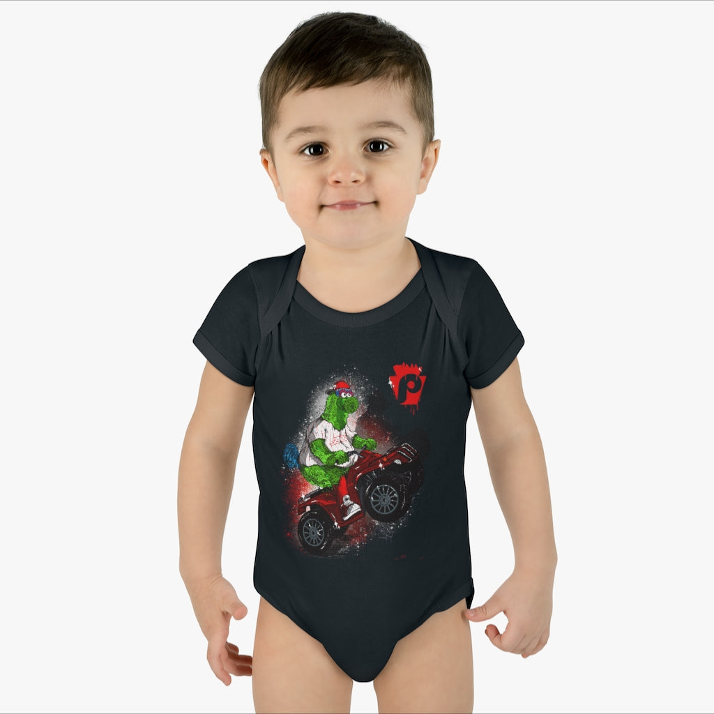 Fightin Phils Infant Baby Rib Bodysuit