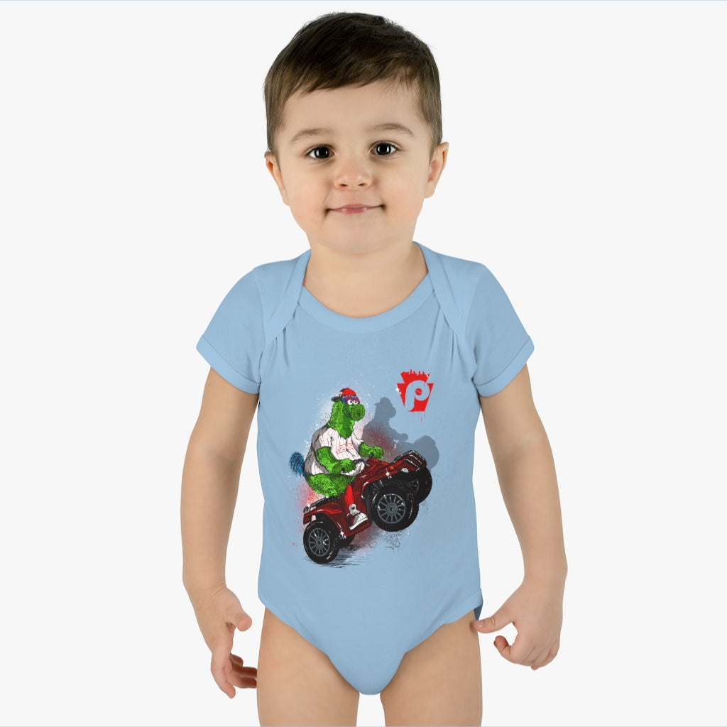 Fightin Phils Infant Baby Rib Bodysuit