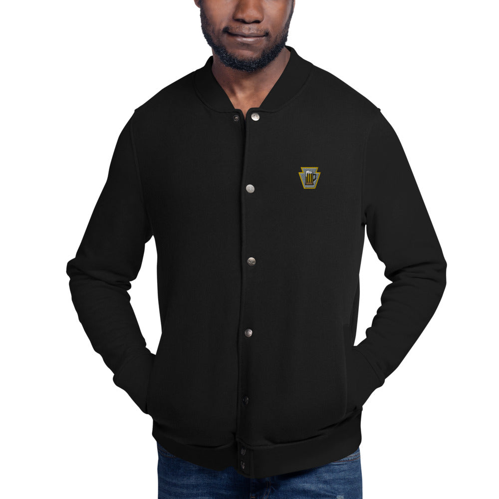 Tailgate Team Logo Embroidered Champion Bomber Jacket