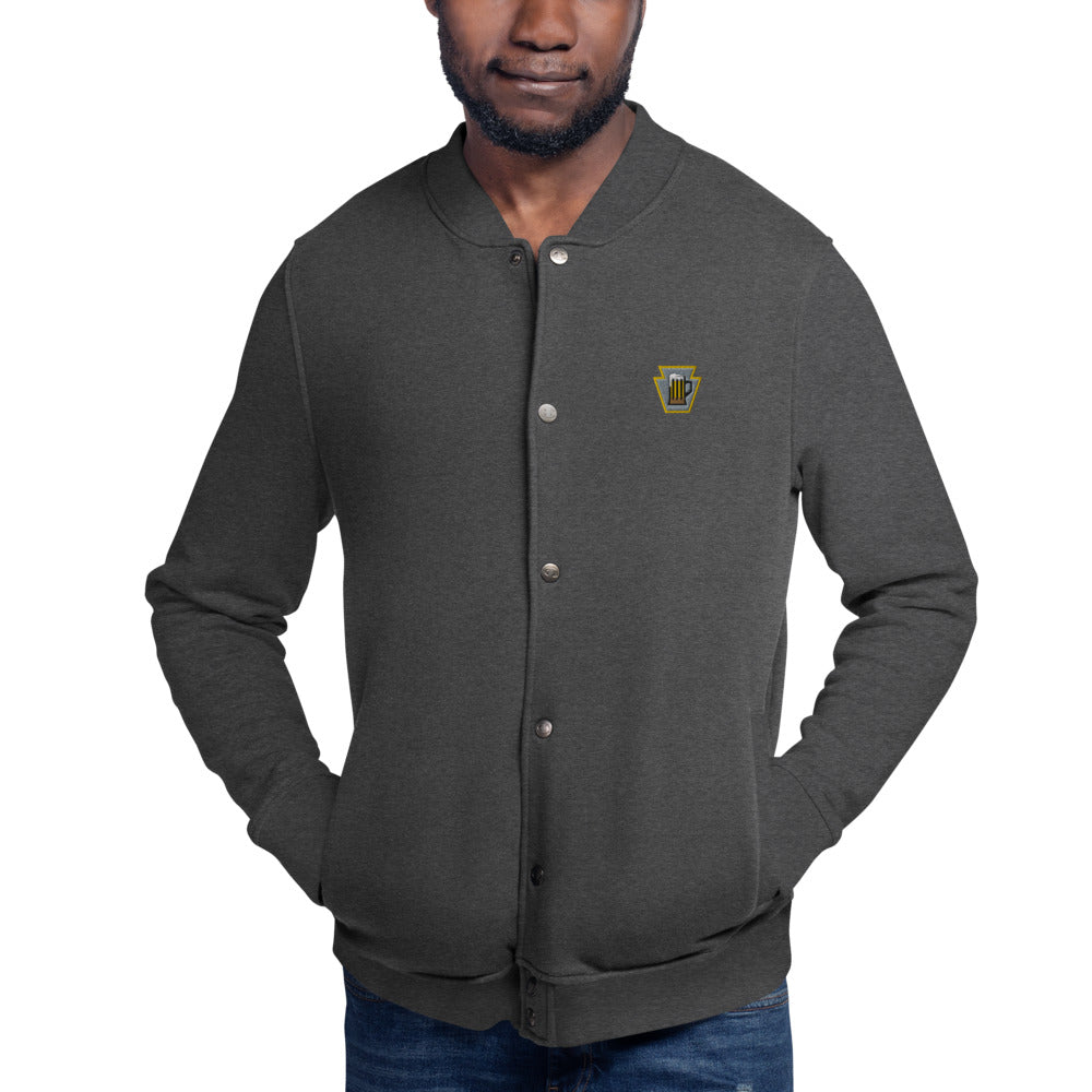Tailgate Team Logo Embroidered Champion Bomber Jacket