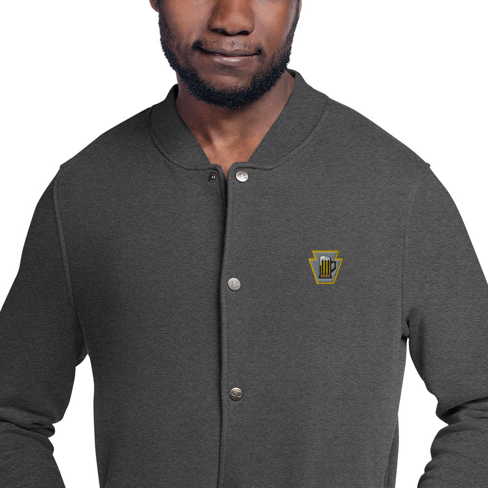 Tailgate Team Logo Embroidered Champion Bomber Jacket