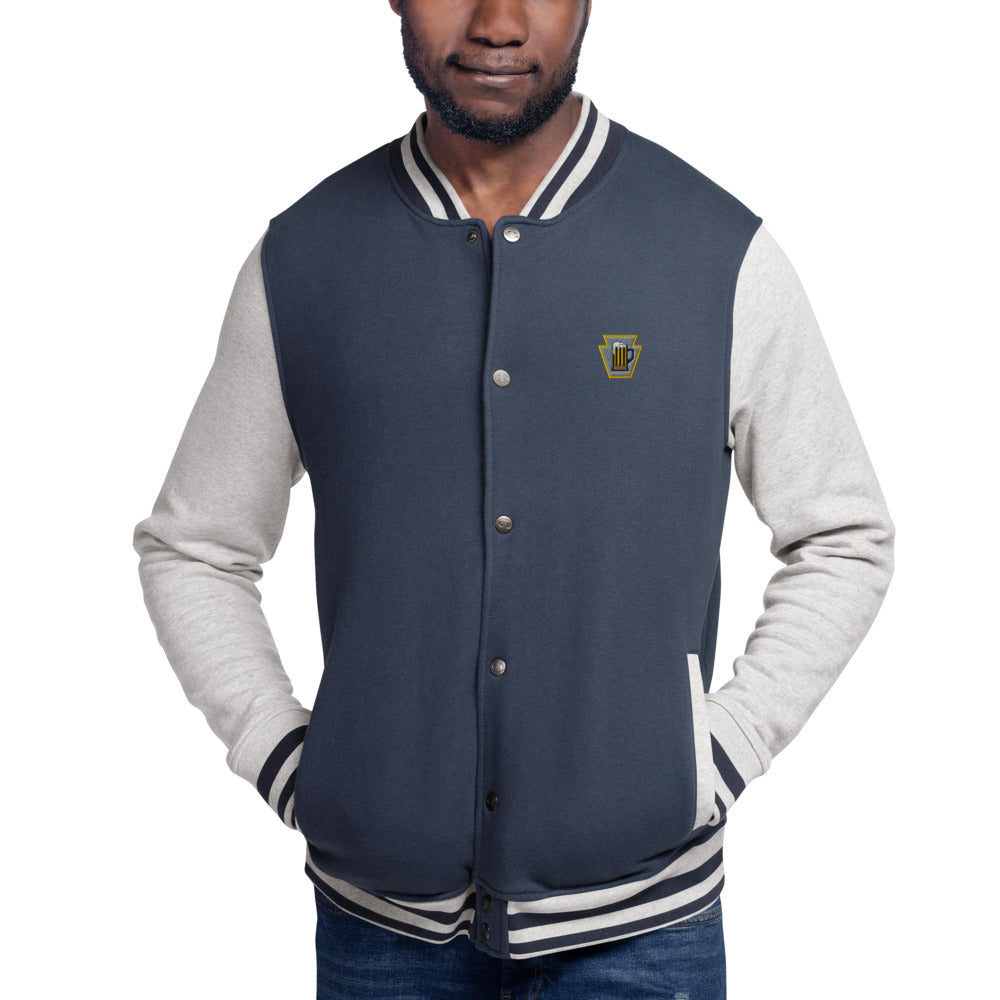 Tailgate Team Logo Embroidered Champion Bomber Jacket