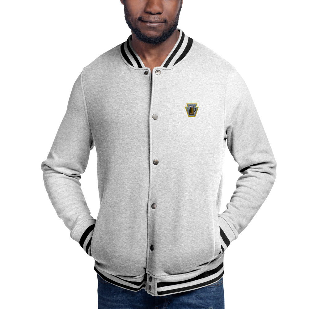 Tailgate Team Logo Embroidered Champion Bomber Jacket