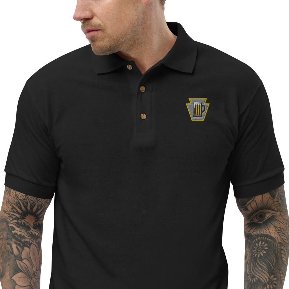 Tailgate Team Logo Embroidered Polo Shirt