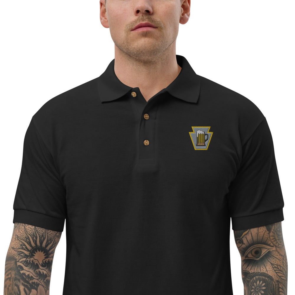 Tailgate Team Logo Embroidered Polo Shirt