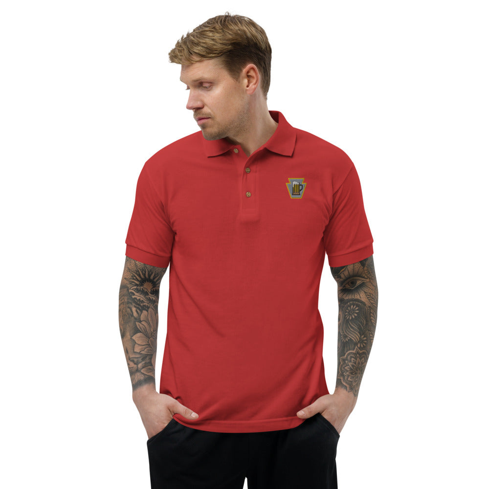 Tailgate Team Logo Embroidered Polo Shirt