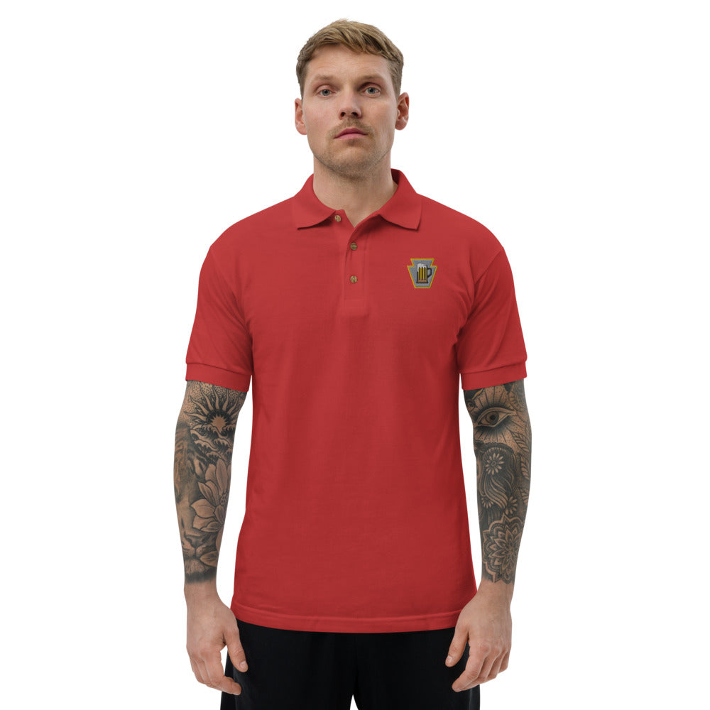 Tailgate Team Logo Embroidered Polo Shirt
