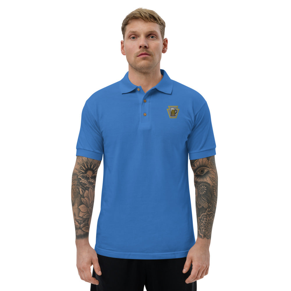 Tailgate Team Logo Embroidered Polo Shirt