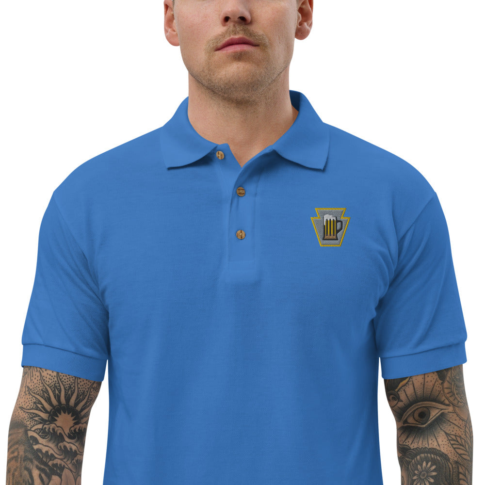 Tailgate Team Logo Embroidered Polo Shirt