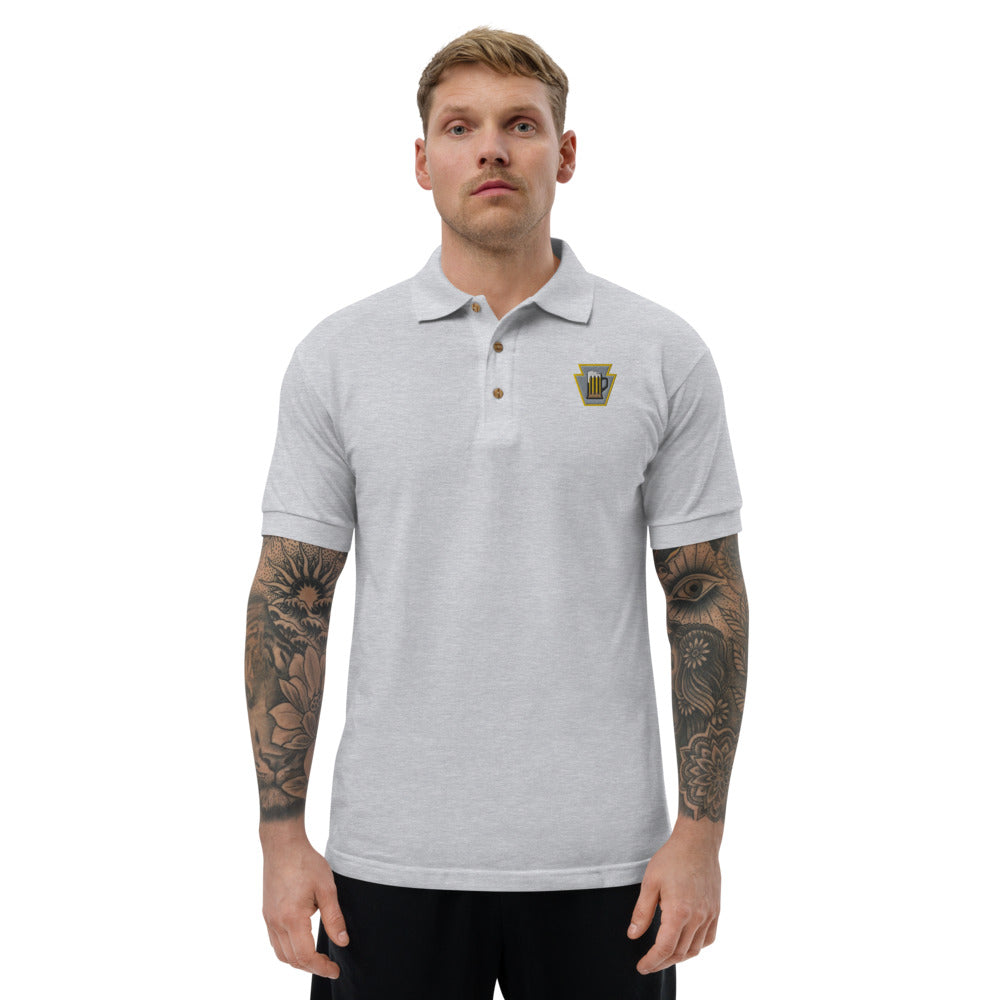 Tailgate Team Logo Embroidered Polo Shirt