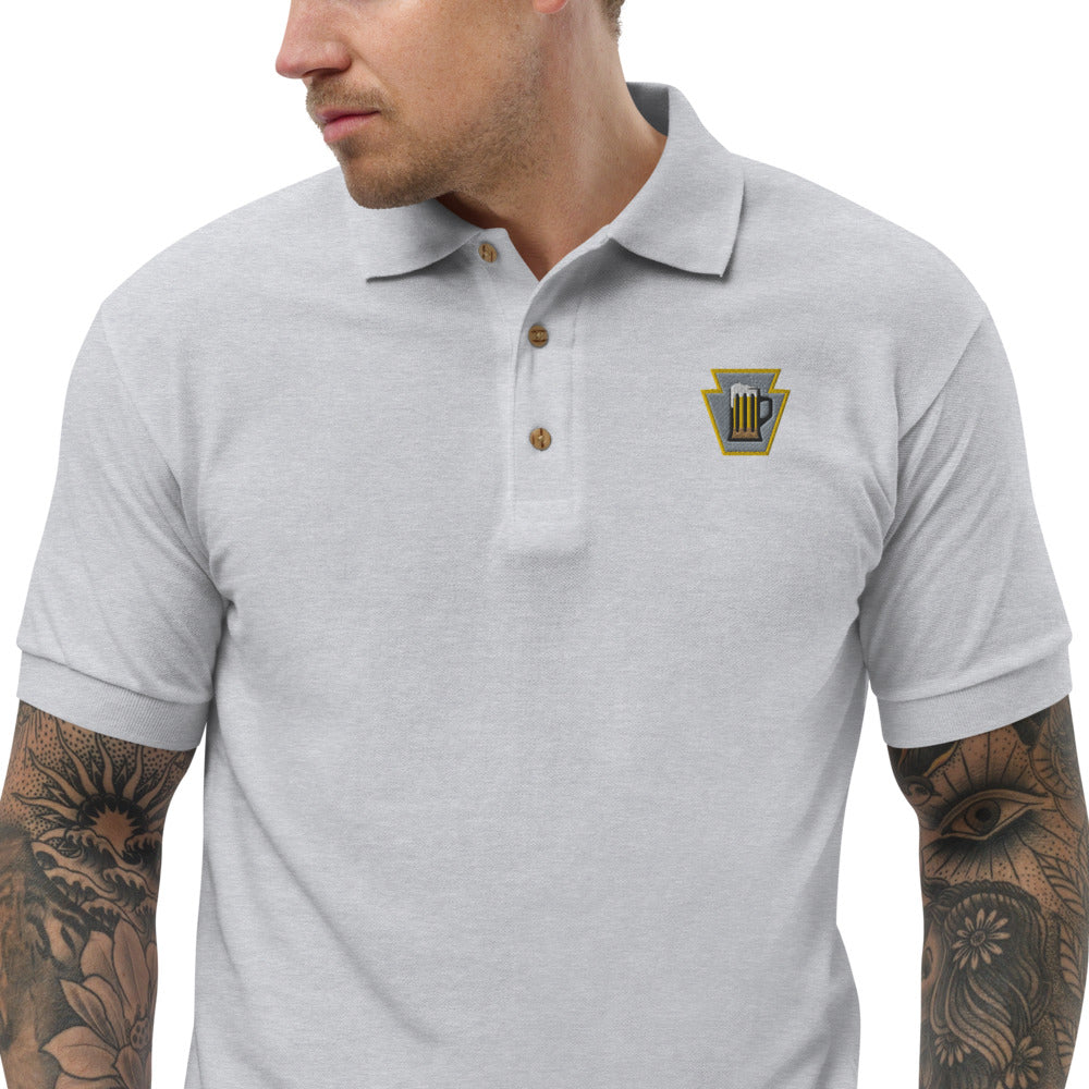 Tailgate Team Logo Embroidered Polo Shirt