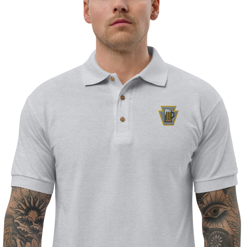 Tailgate Team Logo Embroidered Polo Shirt
