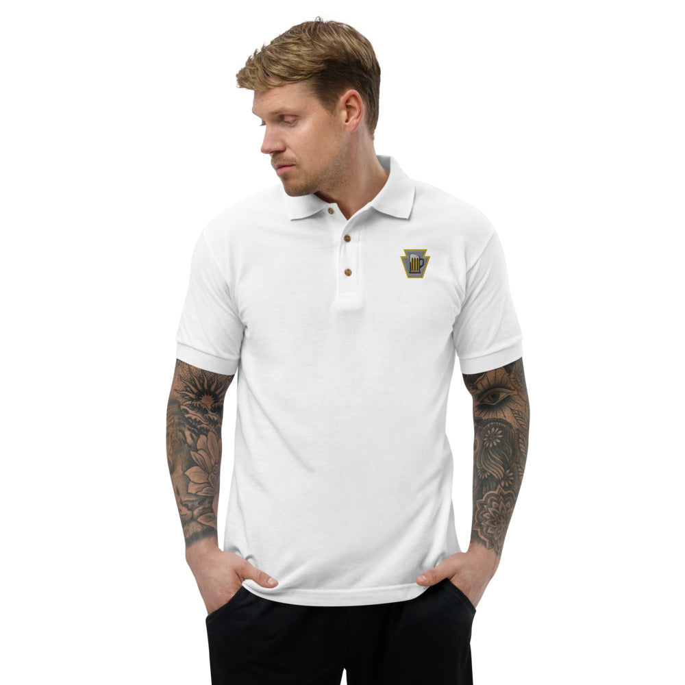 Tailgate Team Logo Embroidered Polo Shirt