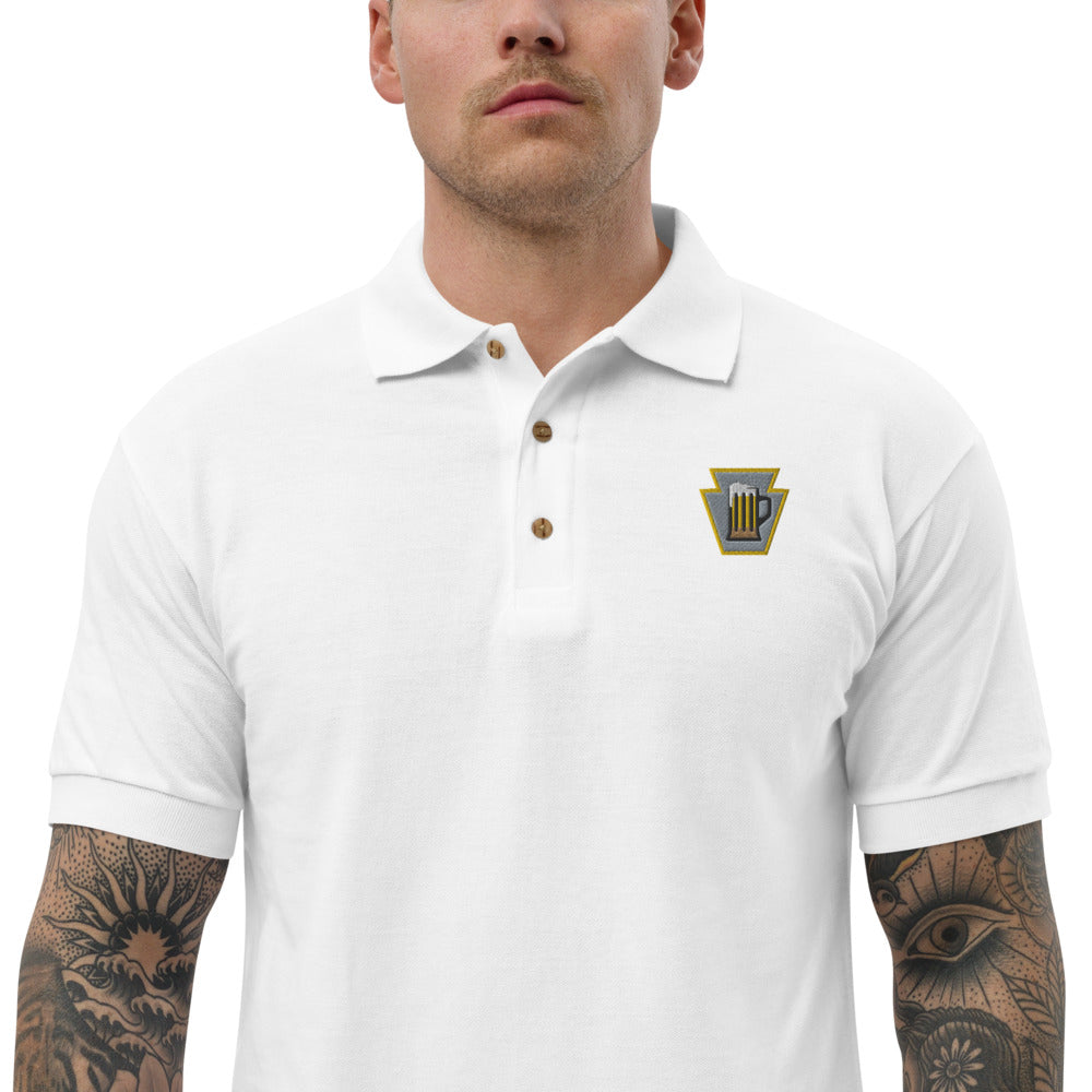 Tailgate Team Logo Embroidered Polo Shirt