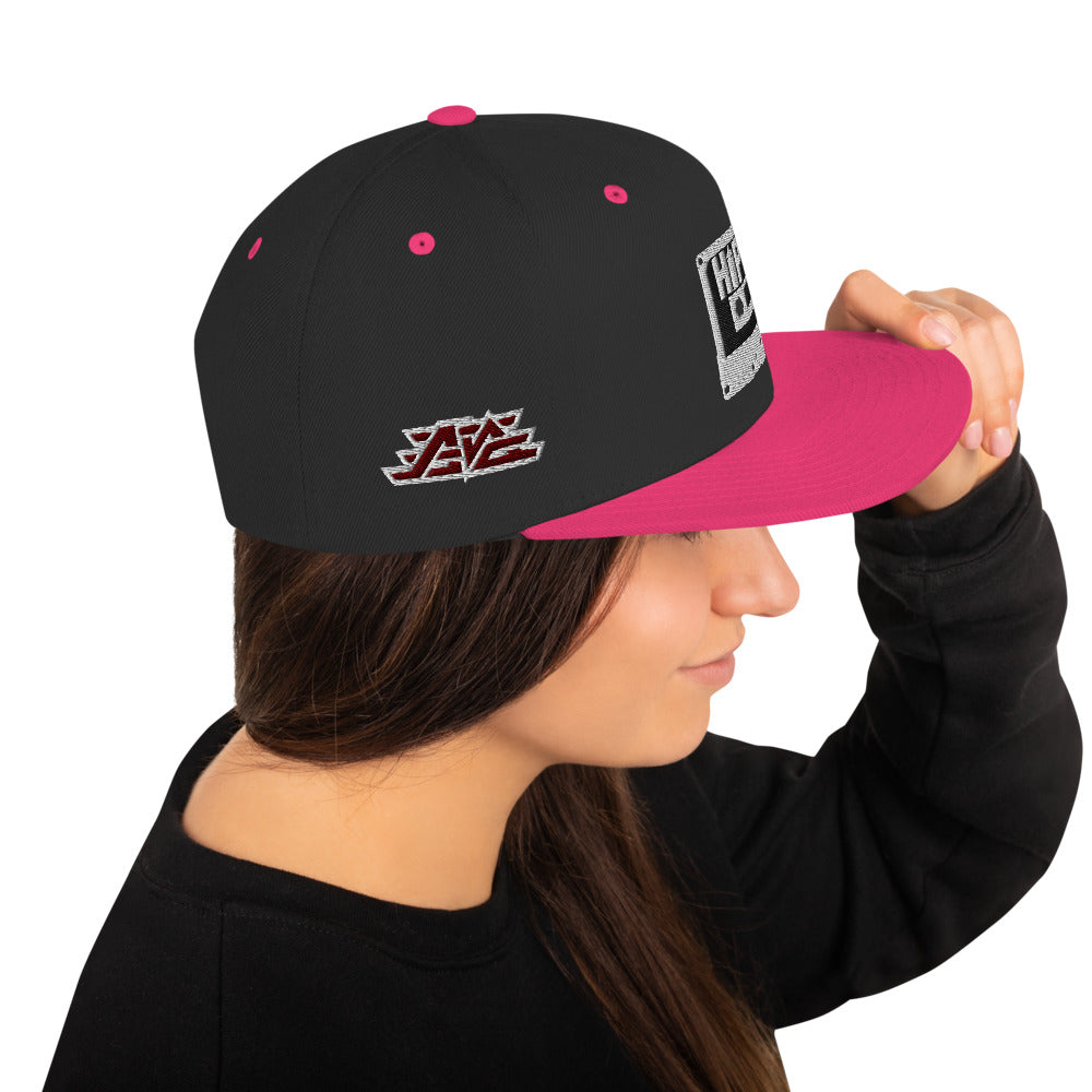 Hip Hop White Snapback Hat