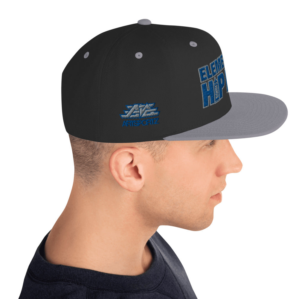 EOHH Silver Snapback Hat