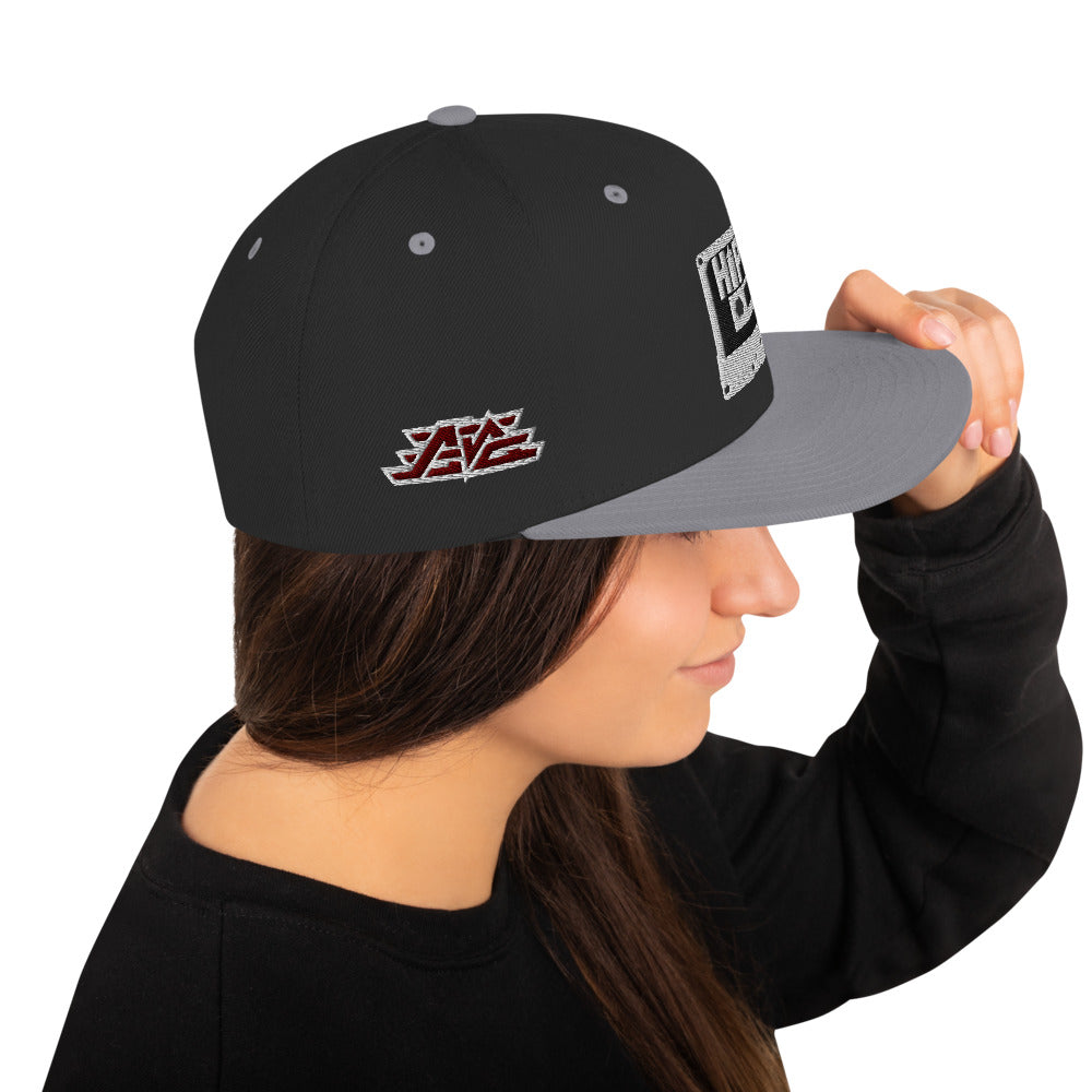 Hip Hop White Snapback Hat