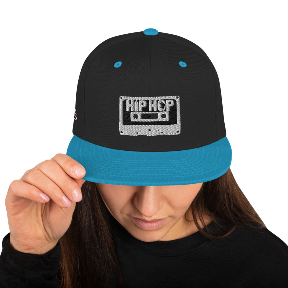 Hip Hop White Snapback Hat