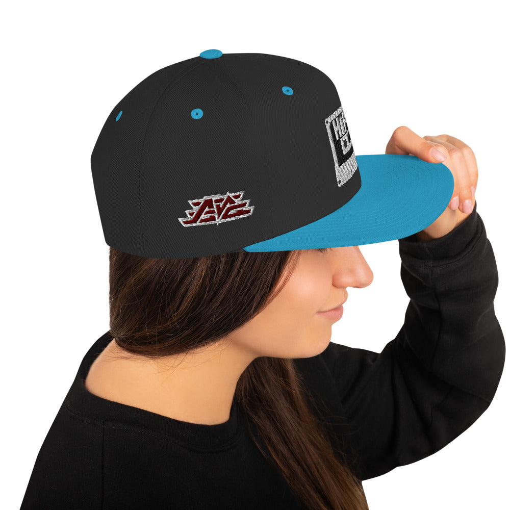 Hip Hop White Snapback Hat