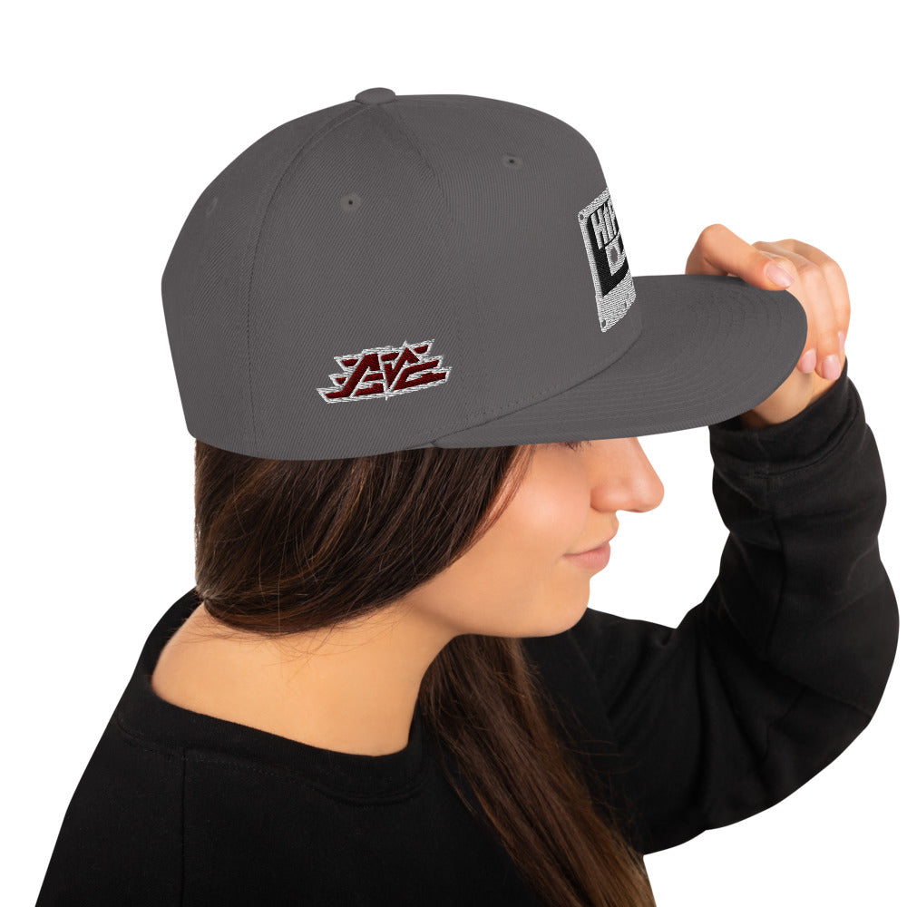 Hip Hop White Snapback Hat