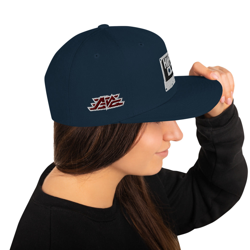 Hip Hop White Snapback Hat