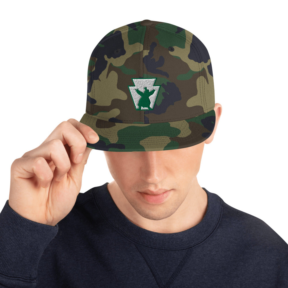 Phanatic Celebration Green Snapback Hat
