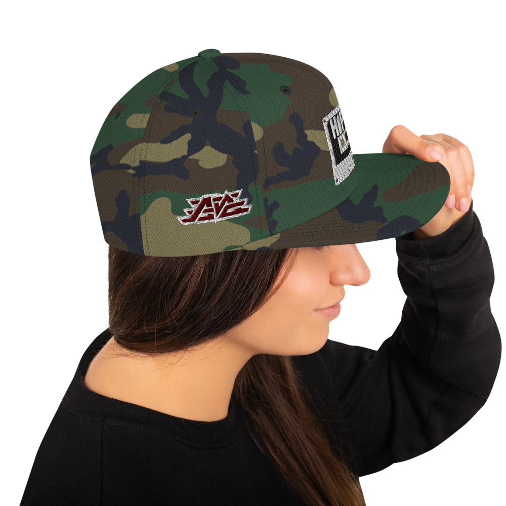 Hip Hop White Snapback Hat
