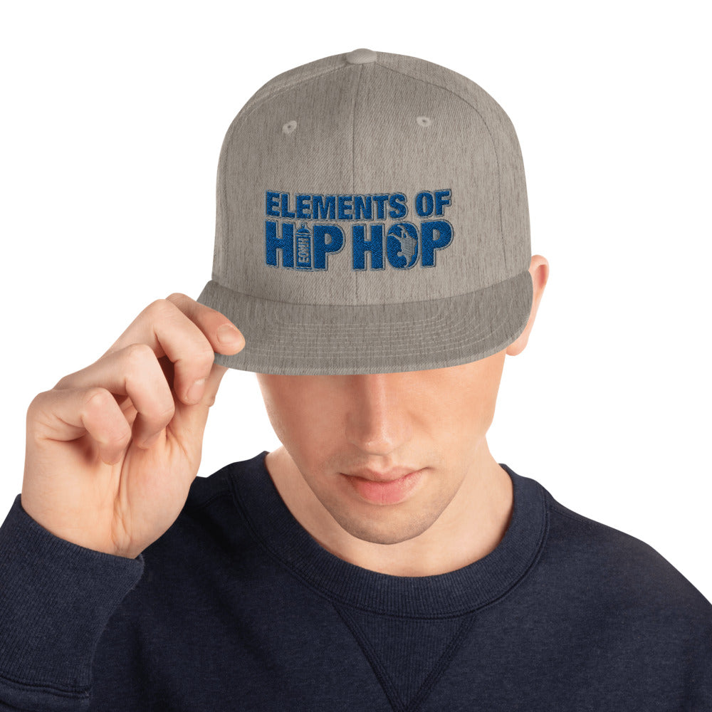 EOHH Silver Snapback Hat