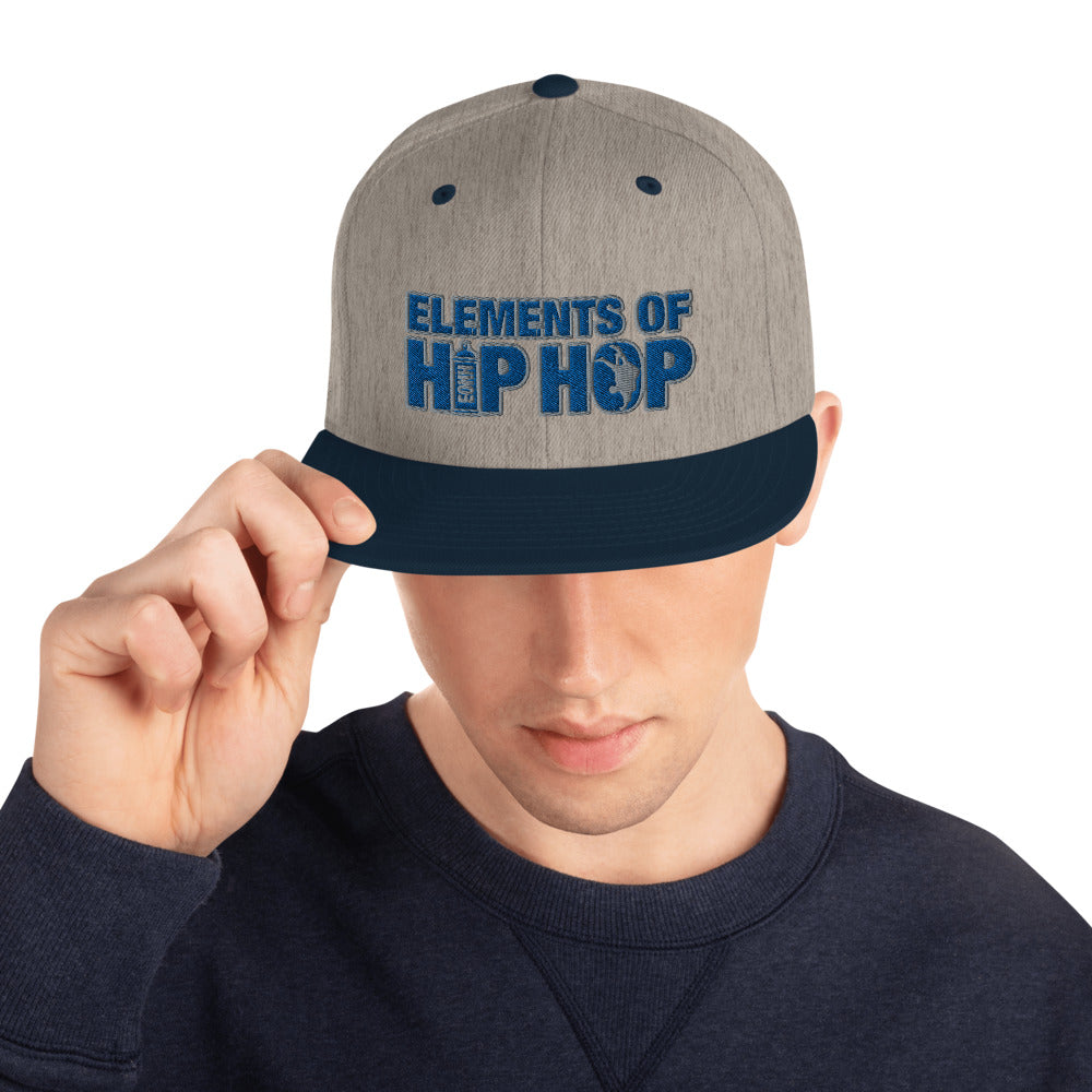 EOHH Silver Snapback Hat