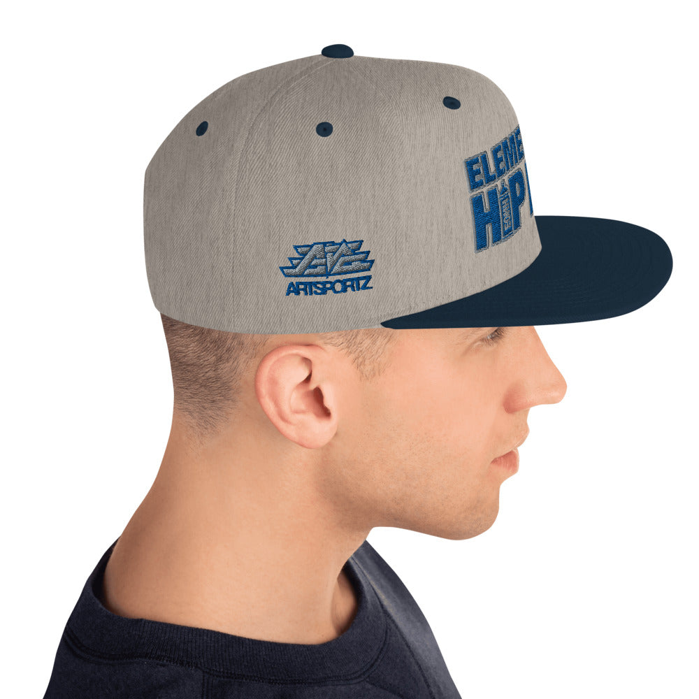 EOHH Silver Snapback Hat