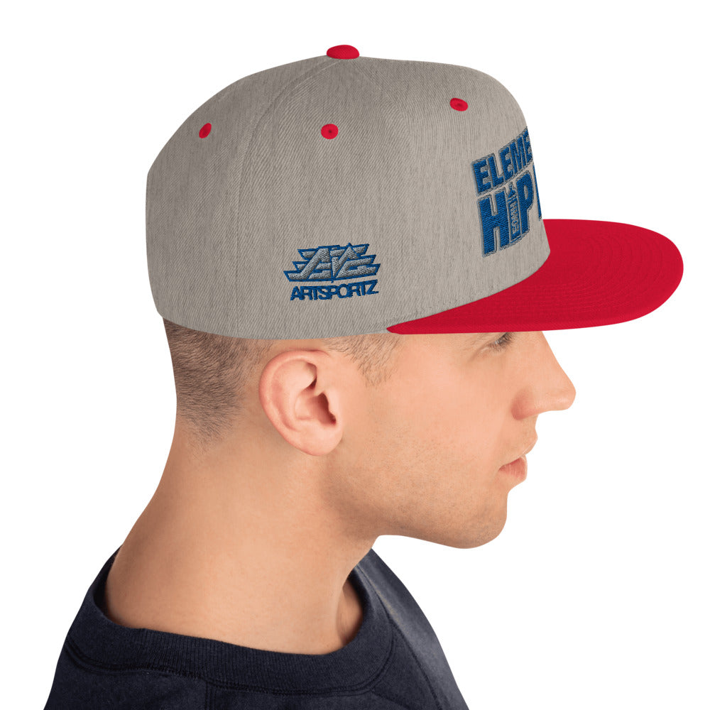 EOHH Silver Snapback Hat