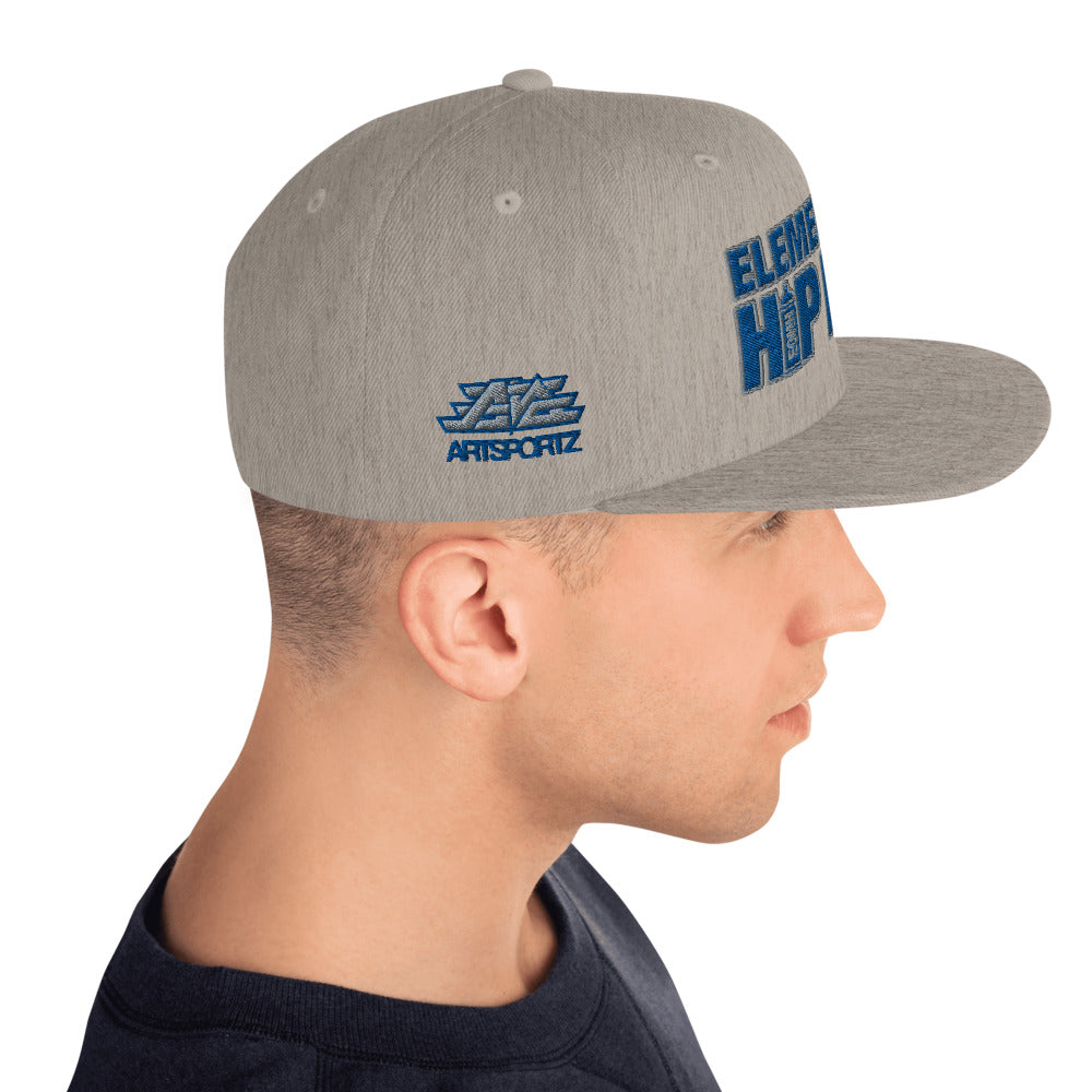 EOHH Silver Snapback Hat