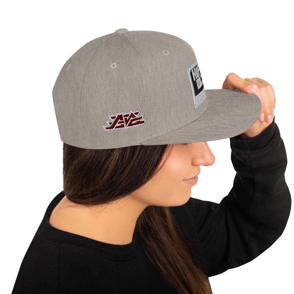 Hip Hop White Snapback Hat