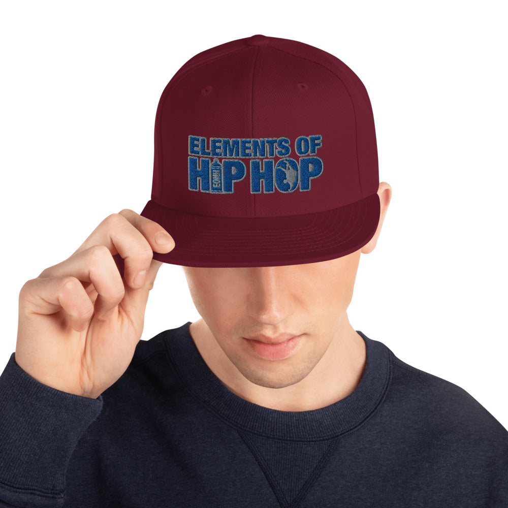 EOHH Silver Snapback Hat