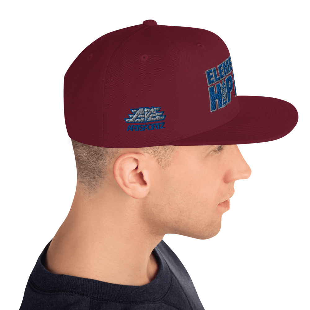 EOHH Silver Snapback Hat