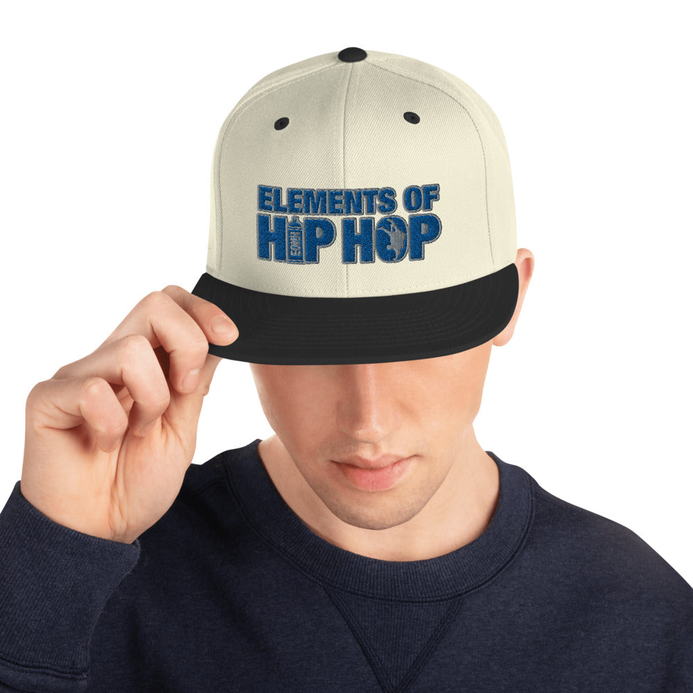 EOHH Silver Snapback Hat