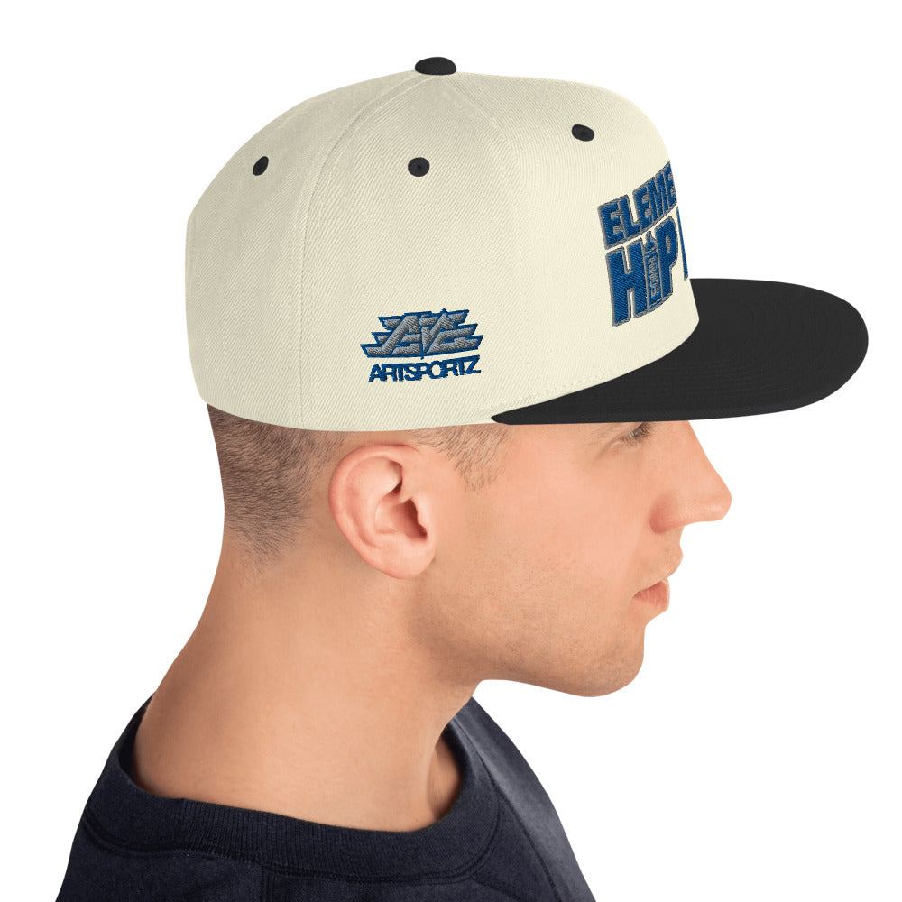 EOHH Silver Snapback Hat
