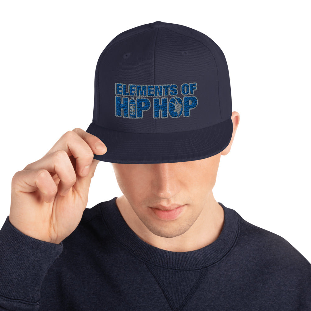 EOHH Silver Snapback Hat