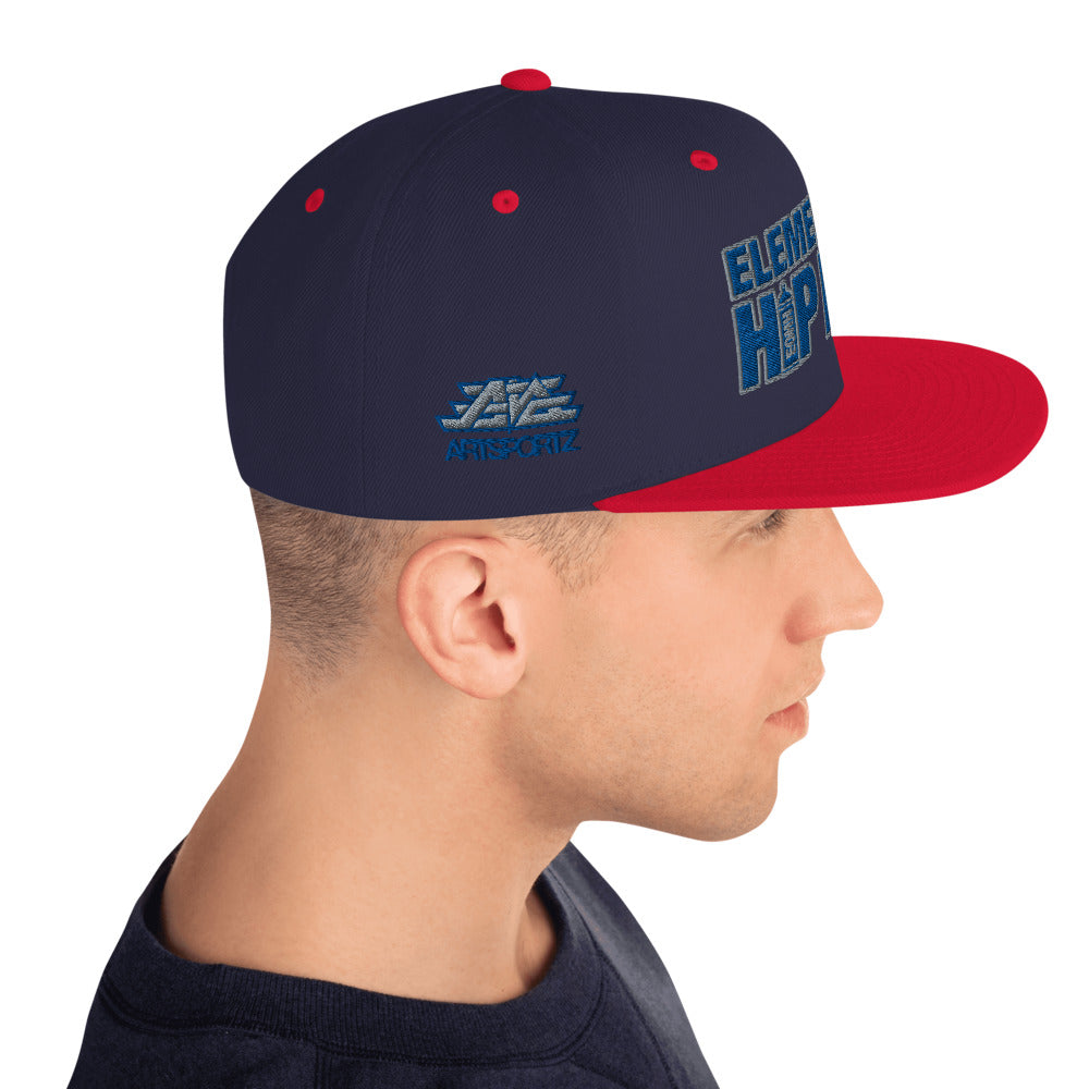 EOHH Silver Snapback Hat